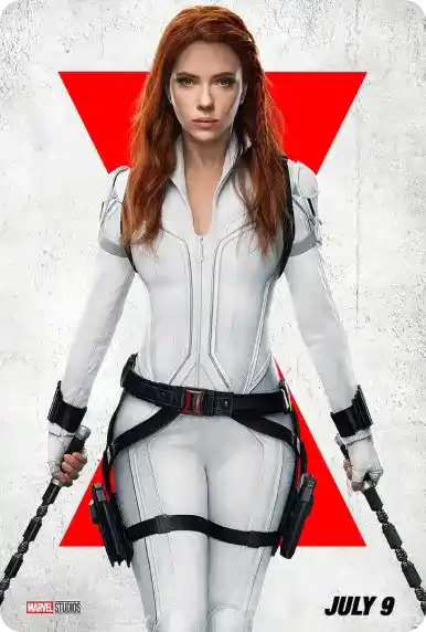 "Black Widow" movie poster